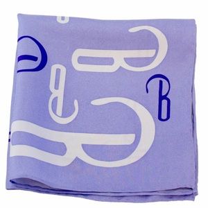 Lilac Attack Silk Pocket Square or Handkerchief